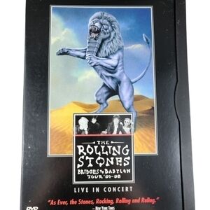 The Rolling Stones - Bridges to Babylon Tour '97-98 Live in Concert (DVD, 1998)